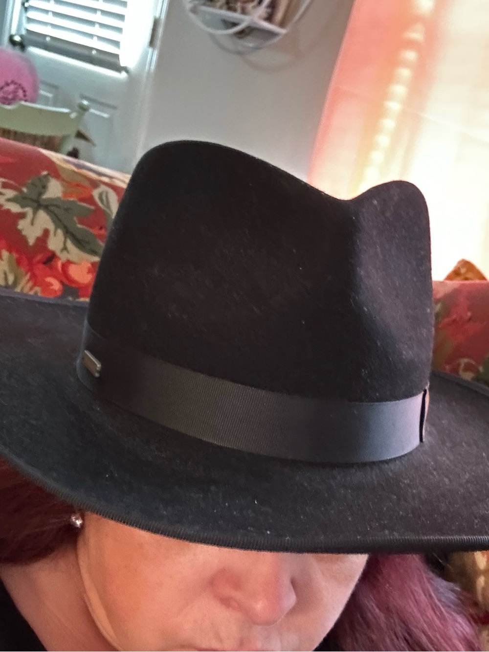Preloved Gigi Pip Wool Rancher Fedora